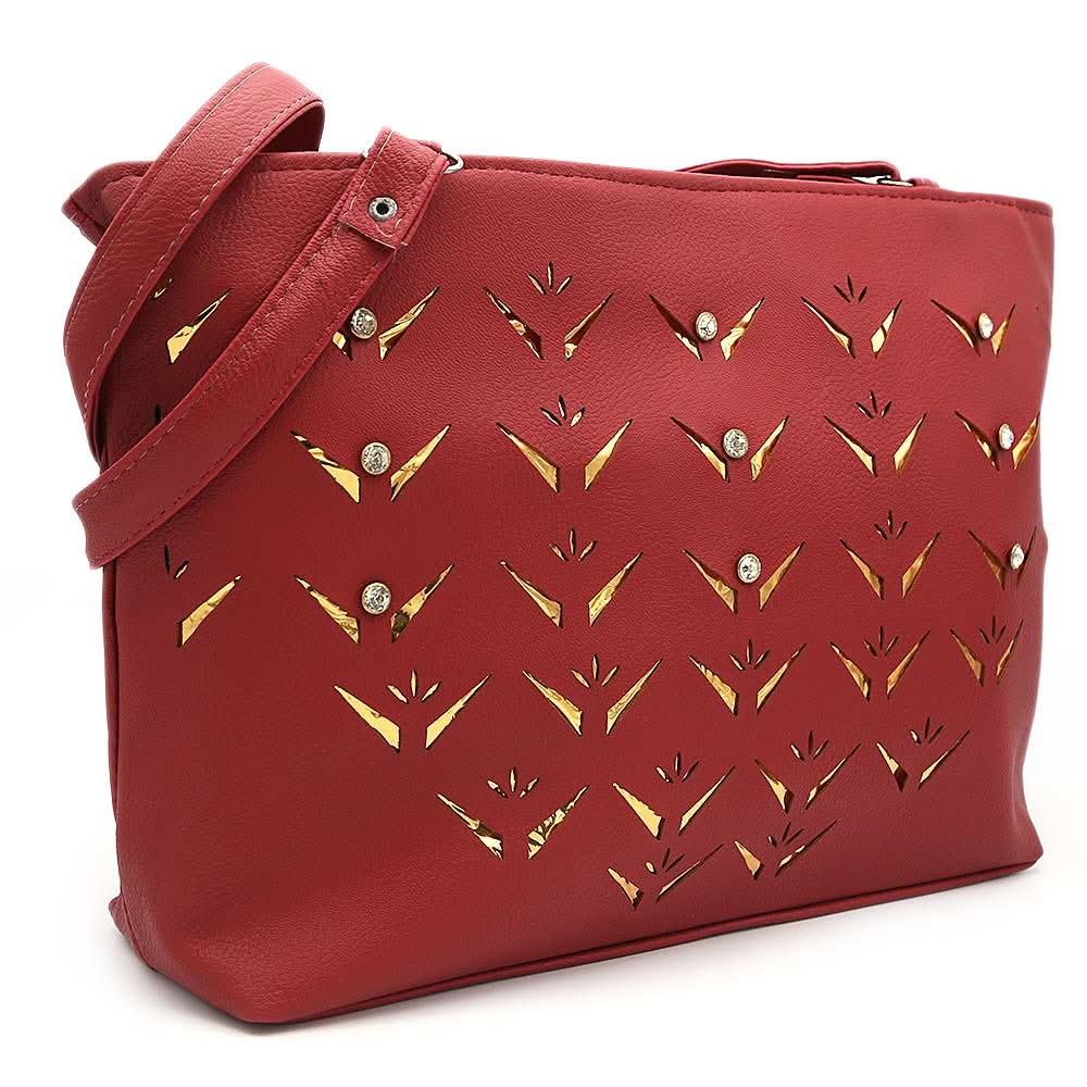 Women's Shoulder Bag ZH-49 - Maroon, Women, Bags, Chase Value, Chase Value