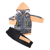 Boys 3Pcs Full Sleeves Suit - Orange, Kids, Boys Sets And Suits, Chase Value, Chase Value