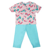 Girls Sleeping Suit - Pink, Kids, Girls Sets And Suits, Chase Value, Chase Value