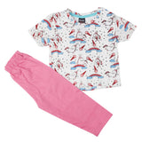 Girls Sleeping Suit - White, Kids, Girls Sets And Suits, Chase Value, Chase Value