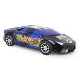 Friction Car - Blue, Kids, Non-Remote Control, Chase Value, Chase Value