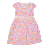 Girls Embroided Frock - Pink, Kids, Girls Frocks, Chase Value, Chase Value