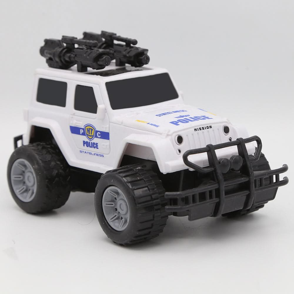 Police Wagon - White, Kids, Non-Remote Control, Chase Value, Chase Value