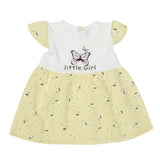 Newborn Baby Frock - Yellow, Kids, NB Girls Frocks, Chase Value, Chase Value