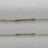 Terry Fancy Bath Towel - White, Home & Lifestyle, Bath Towels, Chase Value, Chase Value