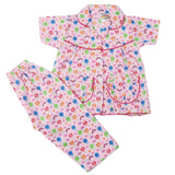 Girls Half Sleeves Sleeping Suit - Light Pink, Kids, Girls Sets And Suits, Chase Value, Chase Value