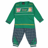 Newborn Boys Full Sleeves Suit - Green, Newborn Boys Sets & Suits, Chase Value, Chase Value