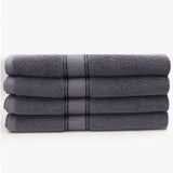 Terry Fancy Bath Towel - Grey, Home & Lifestyle, Bath Towels, Chase Value, Chase Value