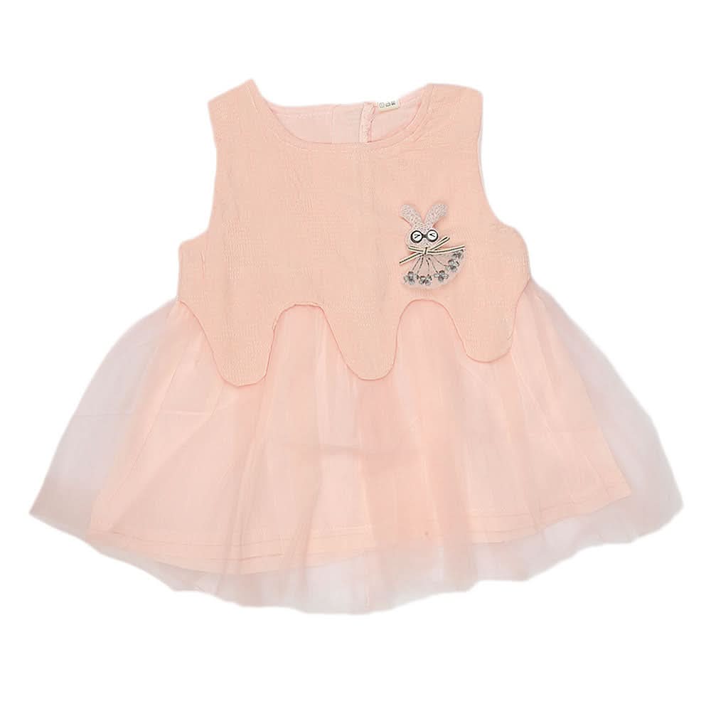 Newborn Baby Frock - Pink, Kids, NB Girls Frocks, Chase Value, Chase Value