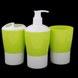 Bathroom Toiletries Set 3 Pcs - Green, Home & Lifestyle, Storage Boxes, Chase Value, Chase Value