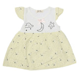Newborn Baby Frock - Yellow, Kids, NB Girls Frocks, Chase Value, Chase Value