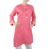 Women's Dobby 2 Piece Shalwar Suit - Pink, Women, Shalwar Suits, Chase Value, Chase Value