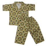 Boys Half Sleeves Sleeping Suit - Moss Green, Kids, Boys Sets And Suits, Chase Value, Chase Value