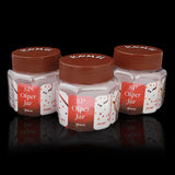 Spice Jar 3 Pcs - Brown, Home & Lifestyle, Storage Boxes, Chase Value, Chase Value