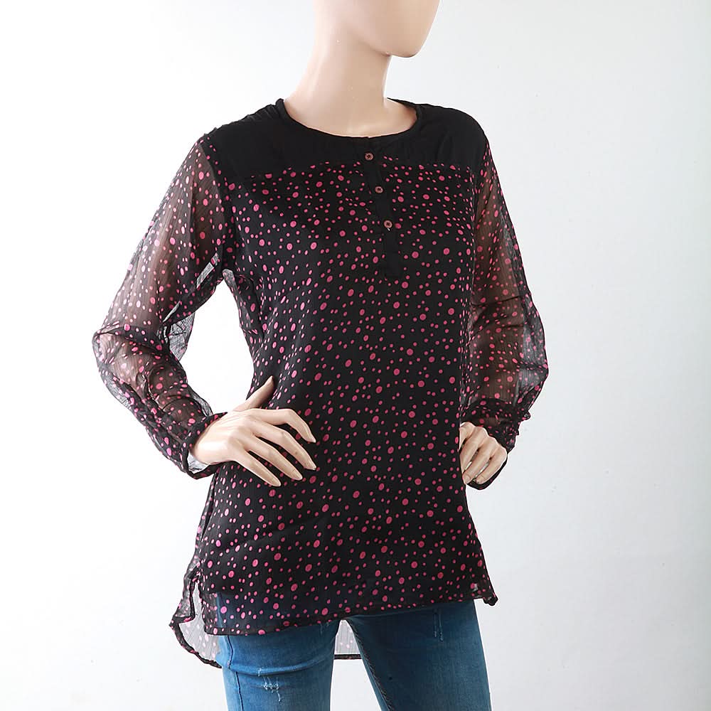 Women's Top - Black, Women, T-Shirts And Tops, Chase Value, Chase Value