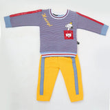 Boys Full Sleeves Fleece Suit - Purple, Kids, Boys Sets And Suits, Chase Value, Chase Value