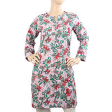Women's Printed Kurti - Pink, Women Ready Kurtis, Chase Value, Chase Value