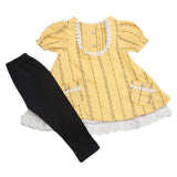 Newborns Girls Half Sleeves Suits - Yellow, Kids, Newborn Girls Sets And Suits, Chase Value, Chase Value