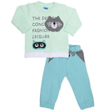 New Born Boy's Suit - Sea Green, Kids, NB Boys Sets And Suits, Chase Value, Chase Value
