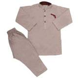 Boys Embroidered Kurta Pajama - Light Purple, Kids, Boys Shalwar Kameez, Chase Value, Chase Value