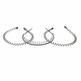 Men's Hair Band 3 Pcs - Black, Men, Jewellery, Chase Value, Chase Value