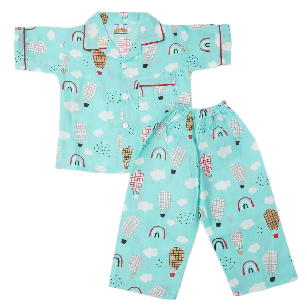 Boys Half Sleeves Sleeping Suit - Tiffany, Kids, Boys Sets And Suits, Chase Value, Chase Value