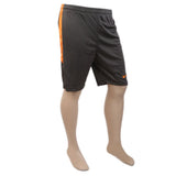 Men's Polyester Short - Grey & Orange, Men, Shorts, Chase Value, Chase Value