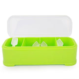 Spice Box With Spoon - Green, Home & Lifestyle, Storage Boxes, Chase Value, Chase Value
