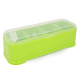 Spice Box With Spoon - Green, Home & Lifestyle, Storage Boxes, Chase Value, Chase Value