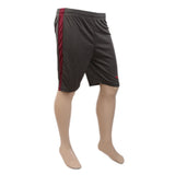 Men's Fancy Polyester Short - Maroon & Grey, Men, Shorts, Chase Value, Chase Value