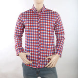 Men's Casual Check Shirt - Red, Men, Shirts, Chase Value, Chase Value