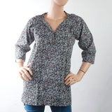 Women's Printed Top - Black, Women, T-Shirts And Tops, Chase Value, Chase Value