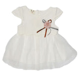 New Born Baby Frock - White, Kids, NB Girls Frocks, Chase Value, Chase Value