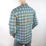Men's Casual Check Shirt - Sky Blue, Men, Shirts, Chase Value, Chase Value