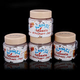 Spice Jar 4 Pcs - Fawn, Home & Lifestyle, Storage Boxes, Chase Value, Chase Value