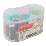 Sewing Box With Sewing Accessories - Cyan, Home & Decor, Chase Value, Chase Value