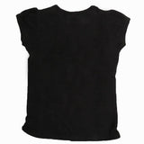 Girls Half Sleeves T-Shirt 03 - Black, Kids, Girls T-Shirts, Chase Value, Chase Value