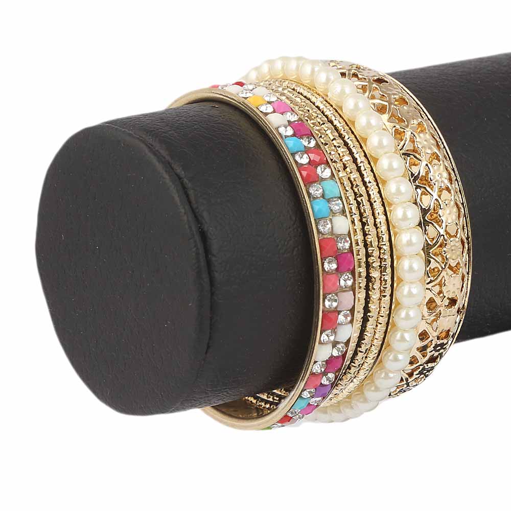Girls Bangle - Golden, Kids, Bangles & Bracelet, Chase Value, Chase Value