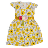 Girls Embroided Frock - Yellow, Kids, Girls Frocks, Chase Value, Chase Value