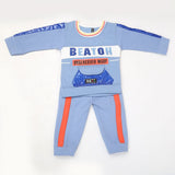 Boys Full Sleeves Fleece Suit 42718 - Blue, Kids, Boys Sets And Suits, Chase Value, Chase Value