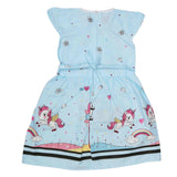 Girls Embroided Frock - Blue, Kids, Girls Frocks, Chase Value, Chase Value