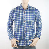 Men's Casual Check Shirt - Blue, Men, Shirts, Chase Value, Chase Value