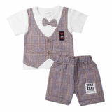 Newborns Girls Half Sleeves Suits - Brown, Kids, New Born Girls Sets And Suits, Chase Value, Chase Value