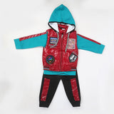 Boys Full Sleeves 3Pcs Suit 42714 - Maroon, Kids, Boys Sets And Suits, Chase Value, Chase Value