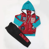 Boys Full Sleeves 3Pcs Suit 42714 - Maroon, Kids, Boys Sets And Suits, Chase Value, Chase Value