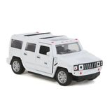 Pull back Metal Car with Open Door - White, Kids, Non-Remote Control, Chase Value, Chase Value