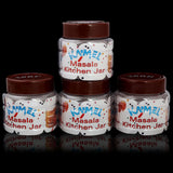 Spice Jar 4 Pcs - Brown, Home & Lifestyle, Storage Boxes, Chase Value, Chase Value