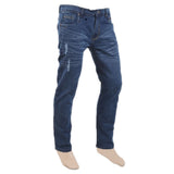 Men’s Fancy Denim Pant - Blue, Men, Casual Pants And Jeans, Chase Value, Chase Value