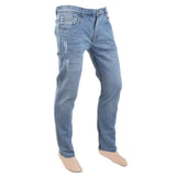 Men’s Fancy Denim Pant - Light Blue, Men, Casual Pants And Jeans, Chase Value, Chase Value