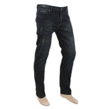 Men’s Fancy Denim Pant - Dark Green, Men, Casual Pants And Jeans, Chase Value, Chase Value